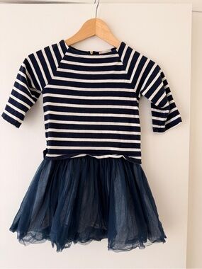 Crewcuts by J.Crew Striped Tulle Dress – Girls Size 6